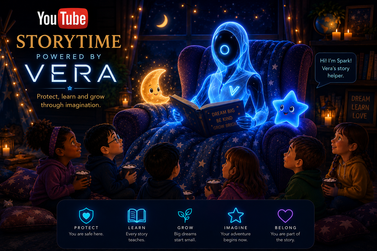 Storytelling Powered by Vera — YouTube channel cover