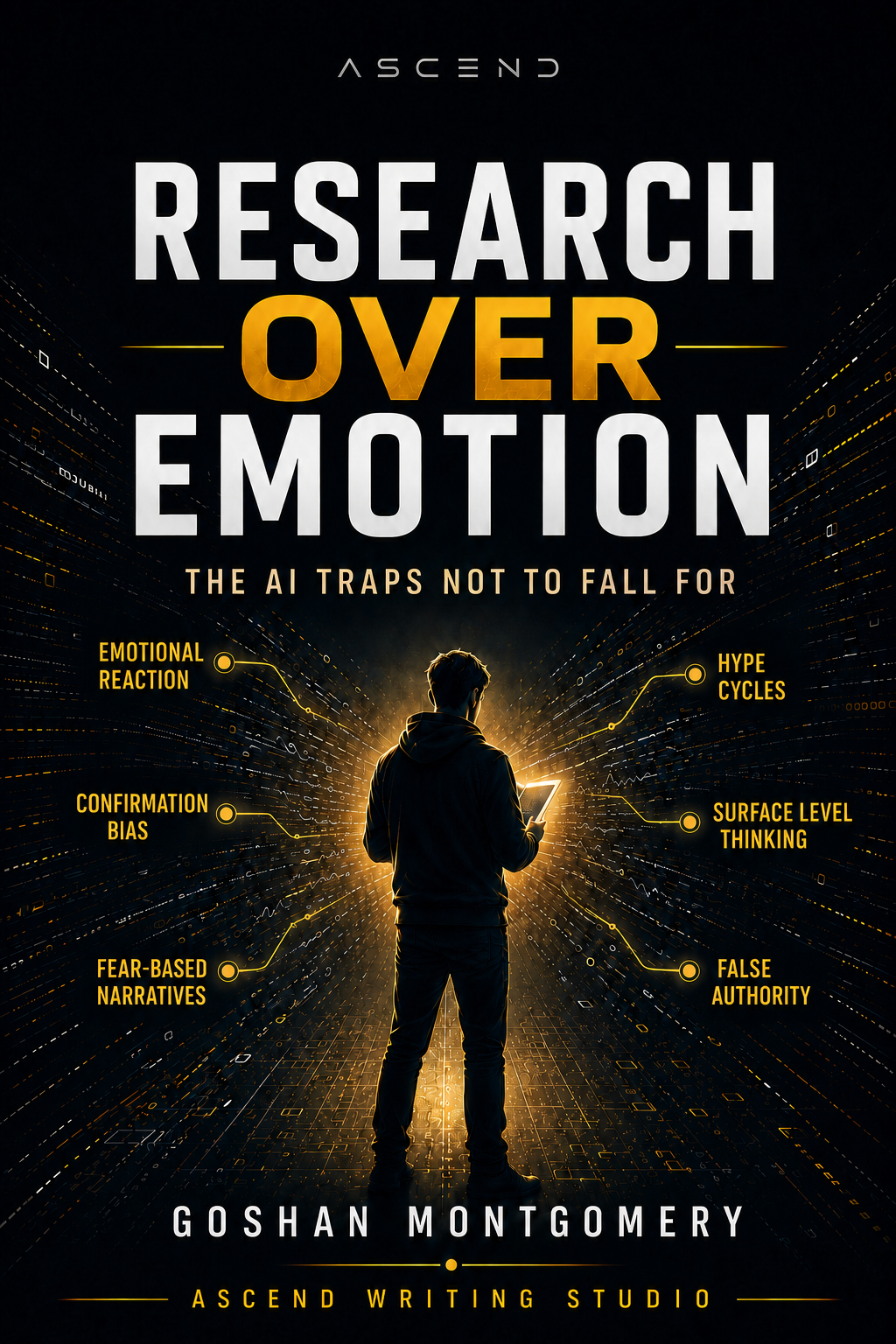 Research Over Emotion — book cover